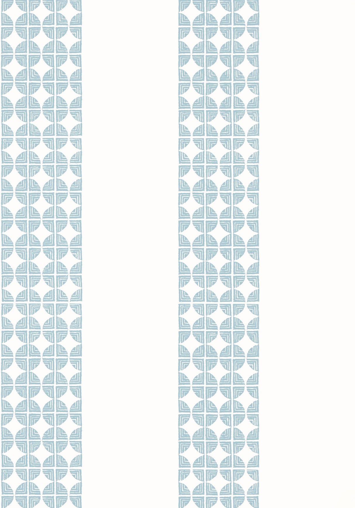 Anna French FAIRMONT STRIPE Soft Blue Wallpaper