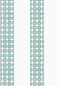 Anna French FAIRMONT STRIPE Teal Wallpaper