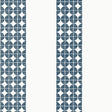 Anna French Fairmont Stripe Navy Wallpaper