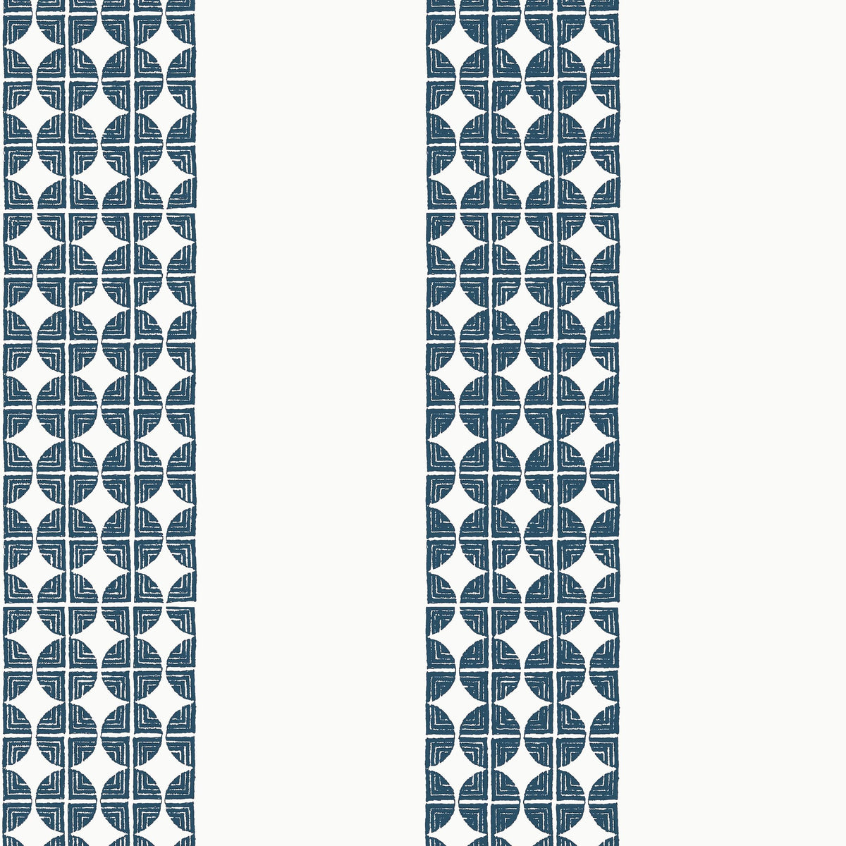 Anna French Fairmont Stripe Navy Wallpaper