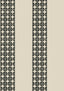 Anna French FAIRMONT STRIPE Black Wallpaper