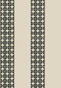 Anna French FAIRMONT STRIPE Black Wallpaper