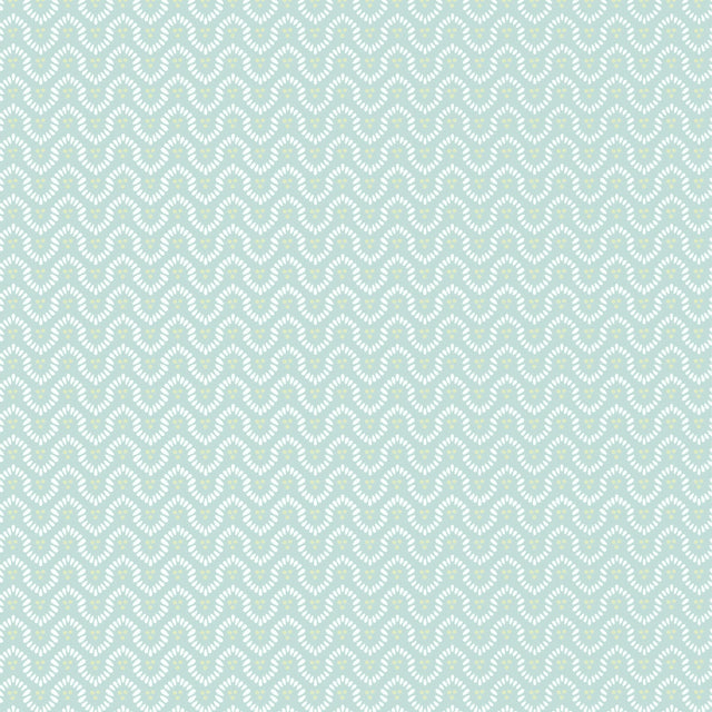 Anna French Wynford Spa Blue Wallpaper