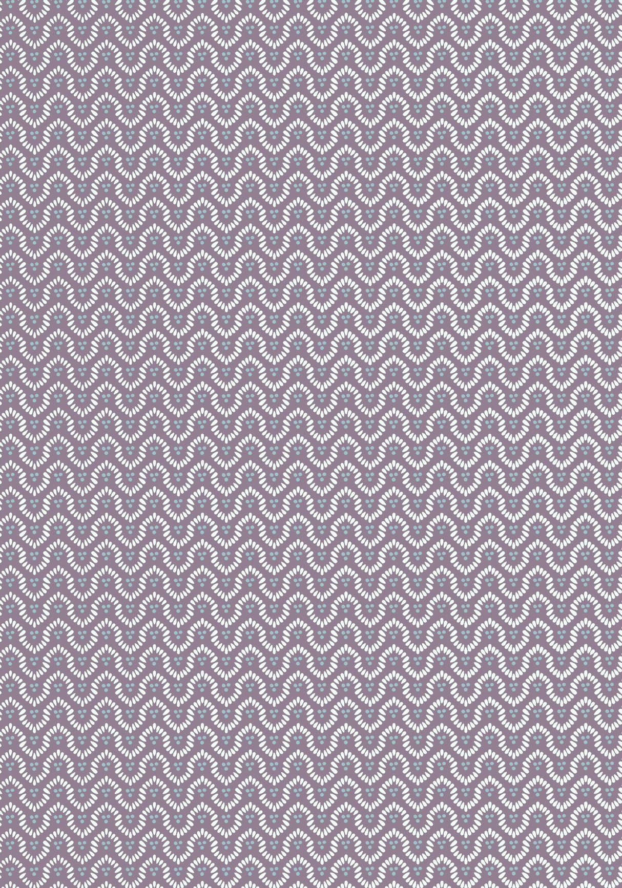 Anna French WYNFORD Plum Wallpaper