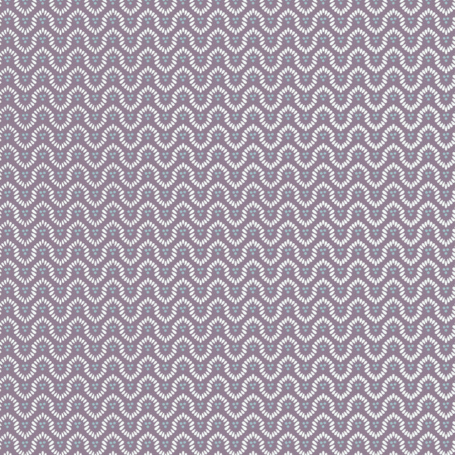 Anna French Wynford Plum Wallpaper
