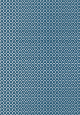 Anna French WYNFORD Navy Wallpaper