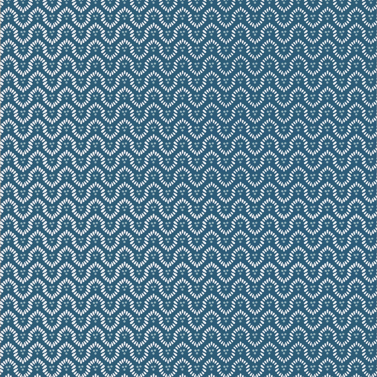 Anna French Wynford Navy Wallpaper