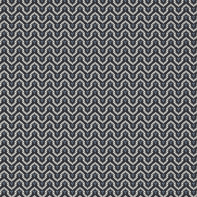 Anna French Wynford Black Wallpaper