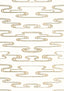 Anna French CLOUDWATER Metallic Gold Wallpaper