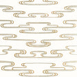 Anna French Cloudwater Metallic Gold Wallpaper