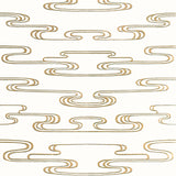 Anna French Cloudwater Metallic Gold Wallpaper