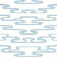 Anna French Cloudwater Blue Wallpaper