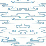 Anna French Cloudwater Blue Wallpaper