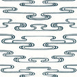 Anna French Cloudwater Black Wallpaper