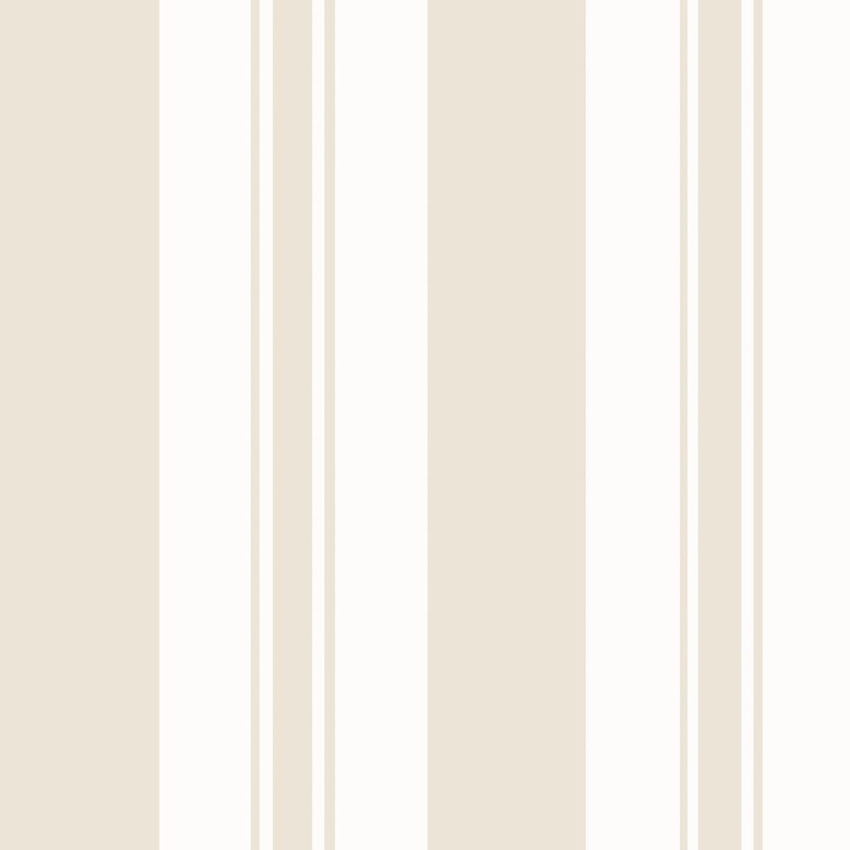 Anna French Keswick Stripe Beige Wallpaper