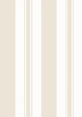Anna French KESWICK STRIPE Beige Wallpaper