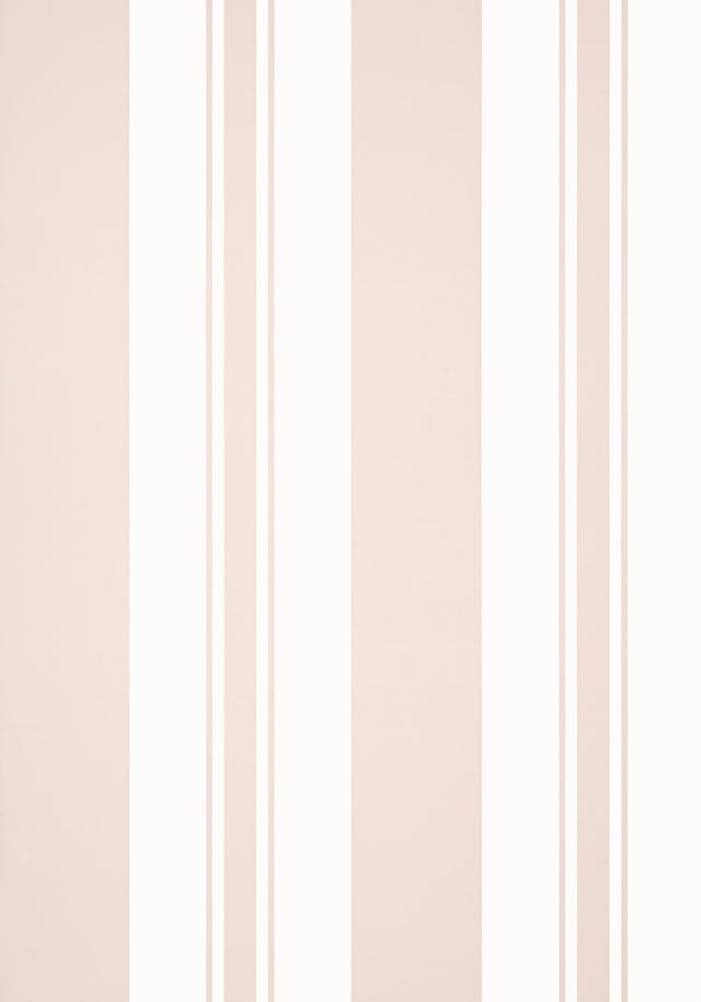 Anna French KESWICK STRIPE Blush Wallpaper