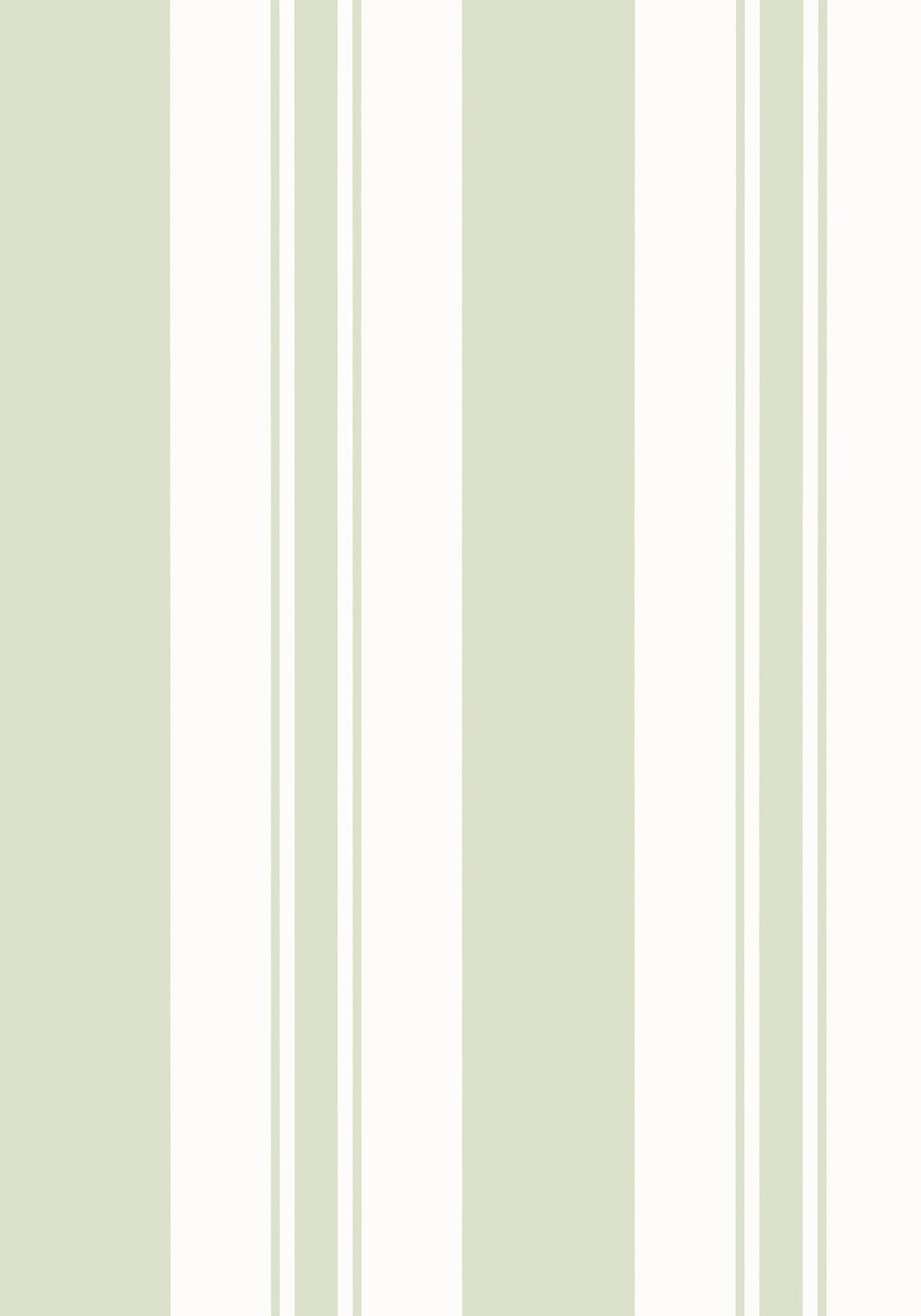 Anna French KESWICK STRIPE Green Wallpaper