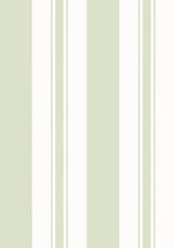 Anna French KESWICK STRIPE Green Wallpaper
