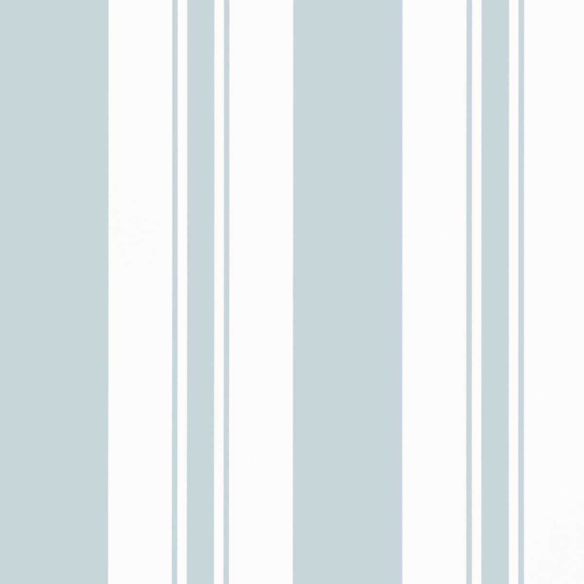 Anna French Keswick Stripe Soft Blue Wallpaper