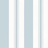 Anna French Keswick Stripe Soft Blue Wallpaper