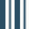 Anna French Keswick Stripe Navy Wallpaper