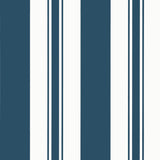 Anna French Keswick Stripe Navy Wallpaper