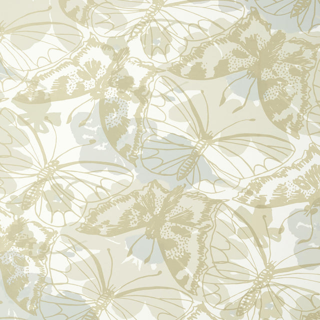 Anna French Paxton Metallic On Neutral Wallpaper