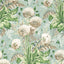 Anna French DAHLIA Neutral on Robin's Egg Wallpaper