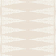 Anna French Ellery Stripe White On Beige Wallpaper
