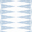 Anna French Ellery Stripe Sky Blue On White Wallpaper