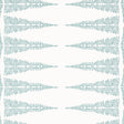 Anna French ELLERY STRIPE Robin's Egg on White Wallpaper