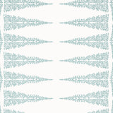 Anna French ELLERY STRIPE Robin's Egg on White Wallpaper