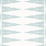 Anna French Ellery Stripe Robin'S Egg On White Wallpaper