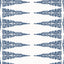 Anna French Ellery Stripe Navy On White Wallpaper