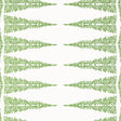Anna French ELLERY STRIPE Kelly on White Wallpaper