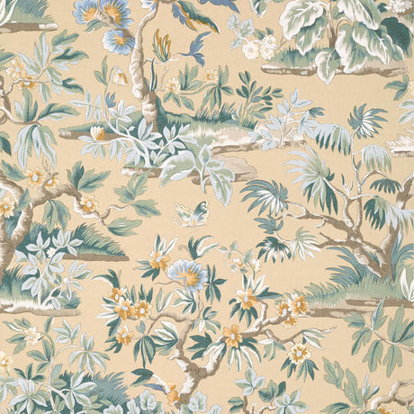 Anna French ELWOOD Soft Gold Wallpaper