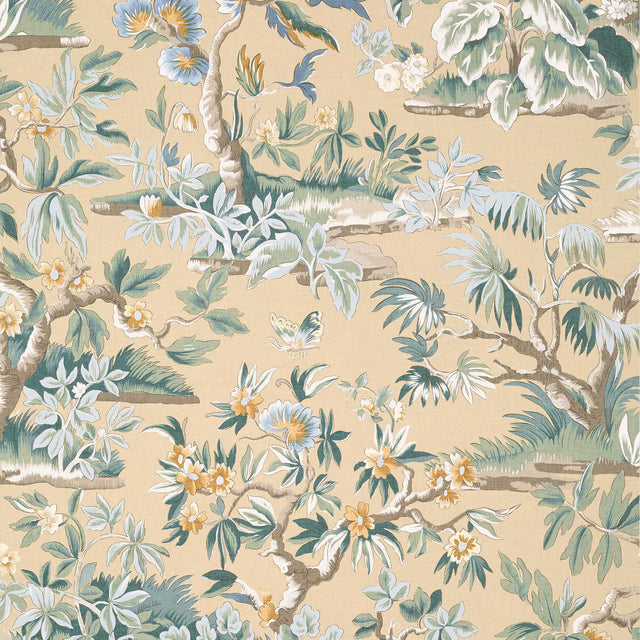 Anna French Elwood Soft Gold Wallpaper