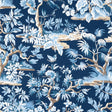 Anna French ELWOOD Navy Wallpaper