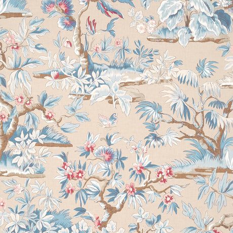 Anna French ELWOOD Document Linen Wallpaper