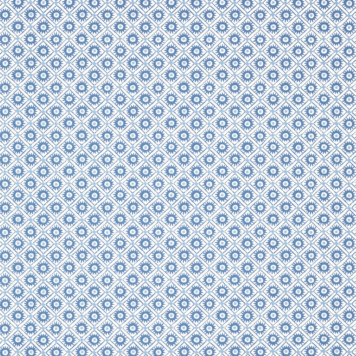 Anna French MINI SUN Navy Wallpaper