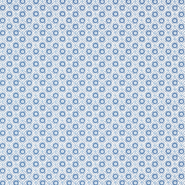 Anna French Mini Sun Navy Wallpaper