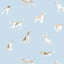 Anna French BUDDY Blue Wallpaper
