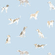Anna French Buddy Blue Wallpaper