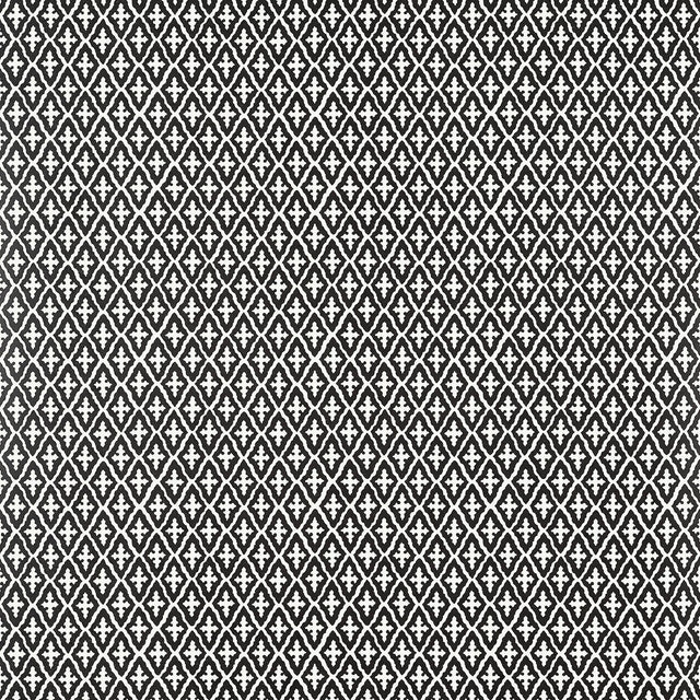 Anna French LINDSEY Black Wallpaper