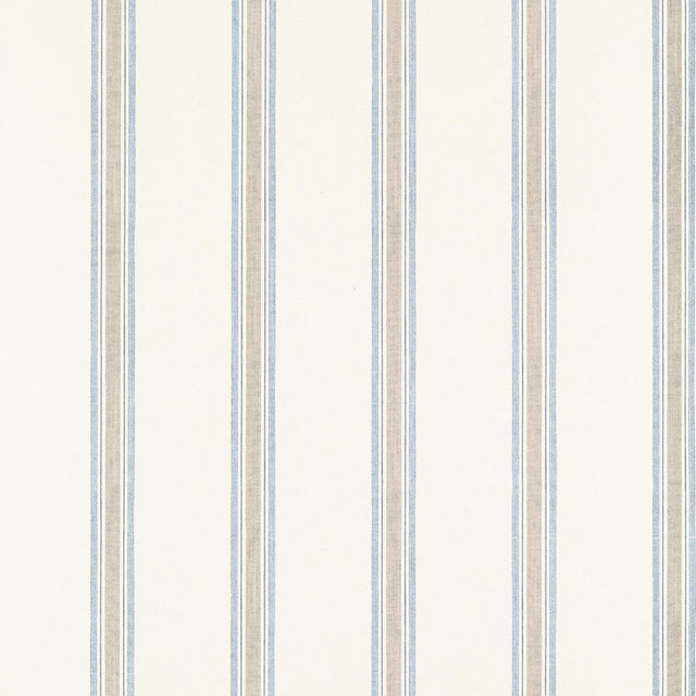 Anna French BECKLEY STRIPE Sky Wallpaper