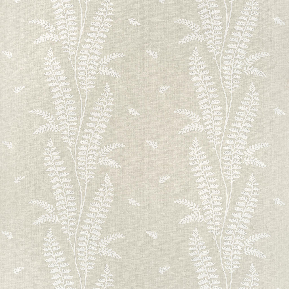 Anna French ENSBURY FERN Beige Wallpaper
