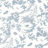 Anna French NEWLANDS TOILE Soft Blue Wallpaper
