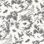 Anna French NEWLANDS TOILE Black Wallpaper