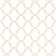 Anna French TATE TRELLIS Beige Wallpaper